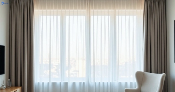 Freshly steam cleaned curtains in bonnyrigg-heights-nsw QLD